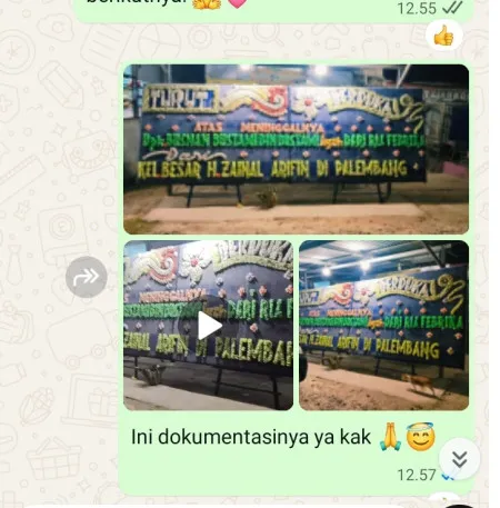 Pengiriman Papan Bunga Duka Srengseng