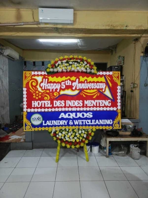 Papan Bunga di Srengseng