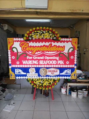Papan Bunga di Srengseng