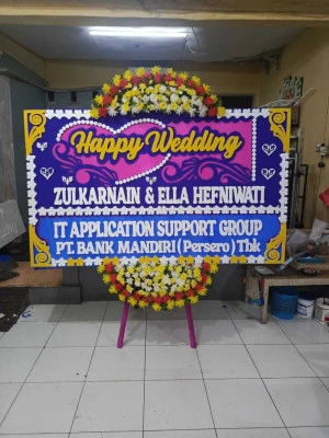 Papan Bunga di Srengseng